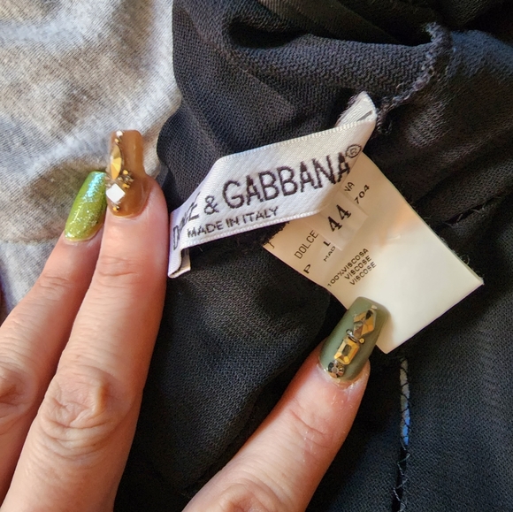 VINTAGE DOLCE AND GABBANA DRESS - Picture 5 of 9